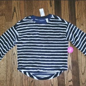 NWT NEW $30 TCP Girls/Boys Fleece Sweatshirt 5-6